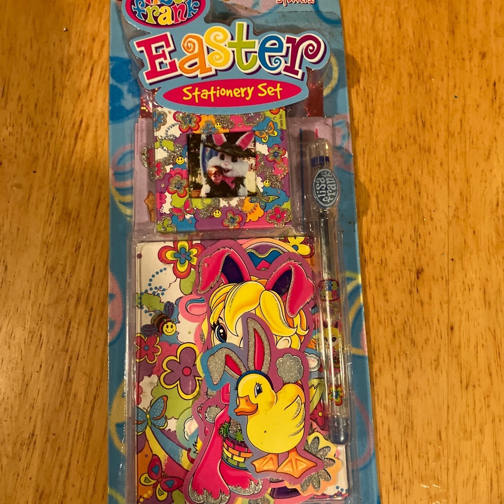 Lisa Frank Vintage Easter Stationery Set